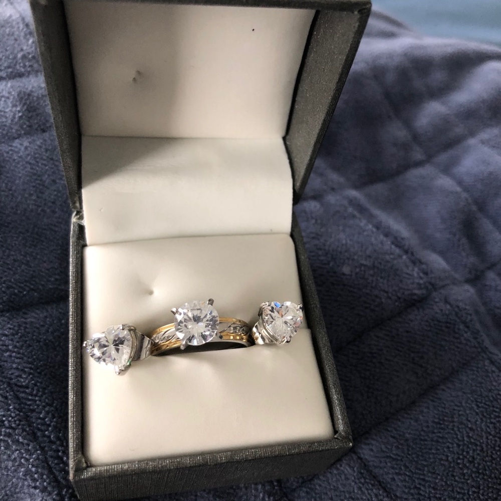 Fashion earnings and ring